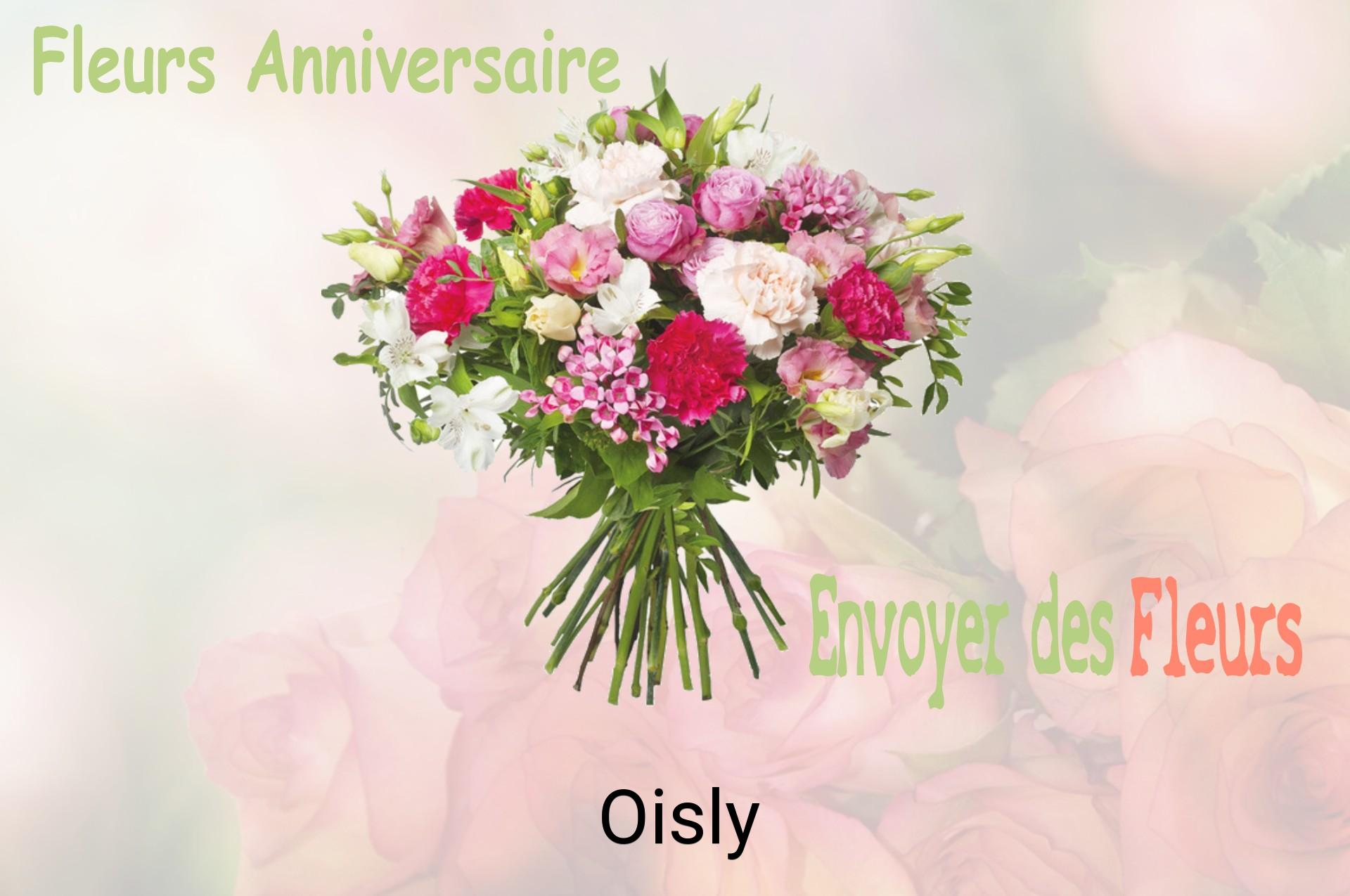 Bouquet de fleurs d’anniversaire livré à Oisly